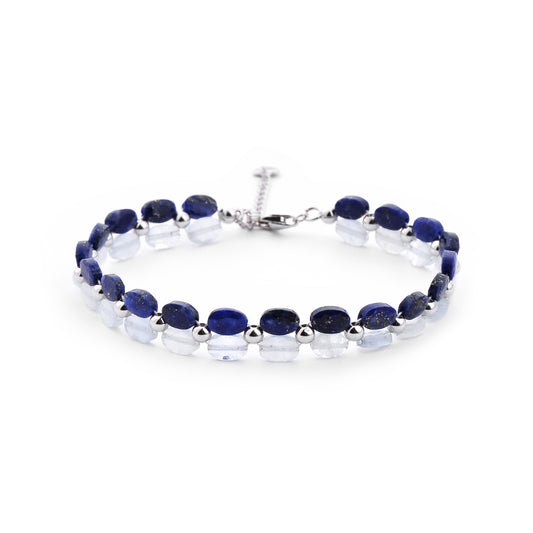 Lapis Lazuli Beaded Bracelet