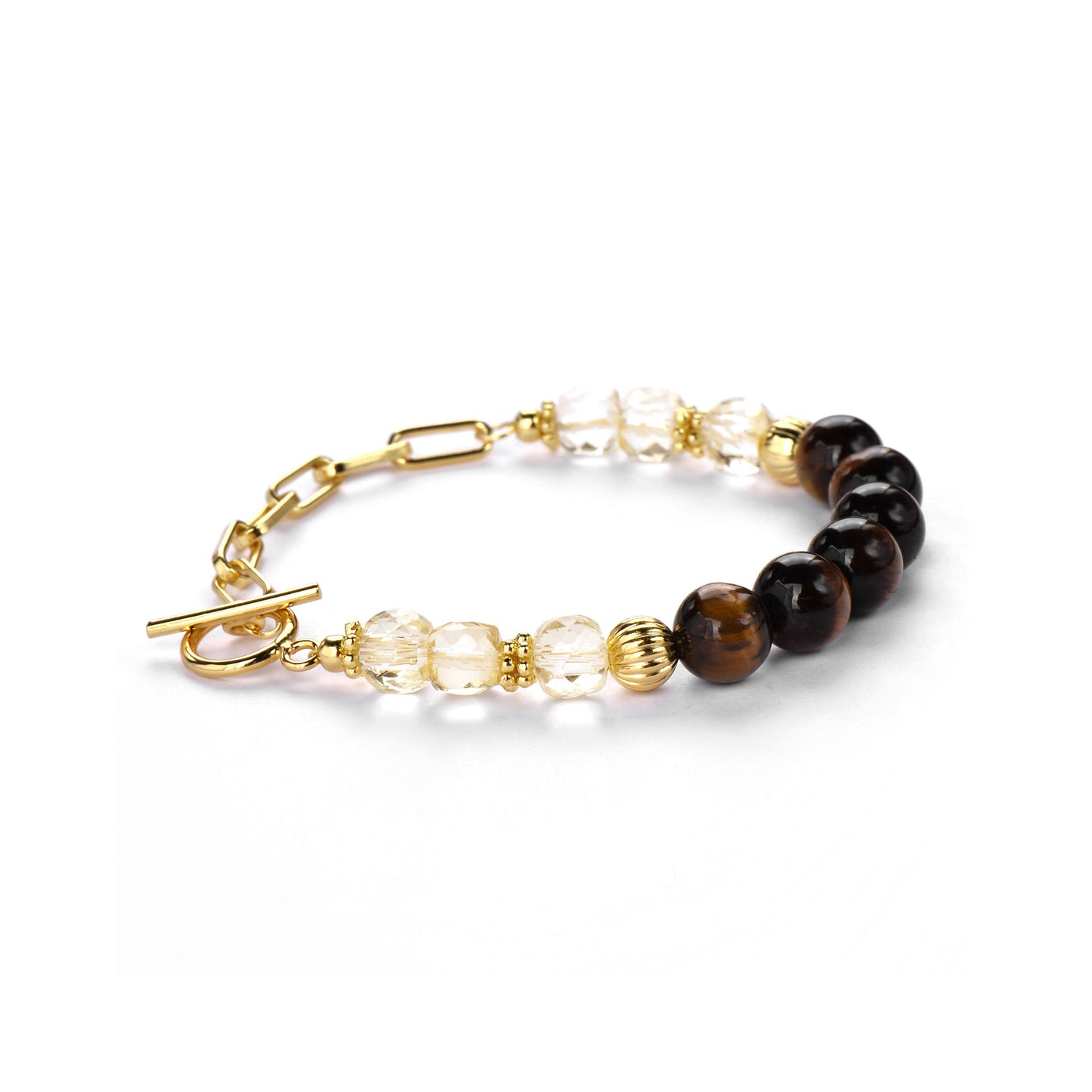 Tiger's Eye Citrine Bracelet