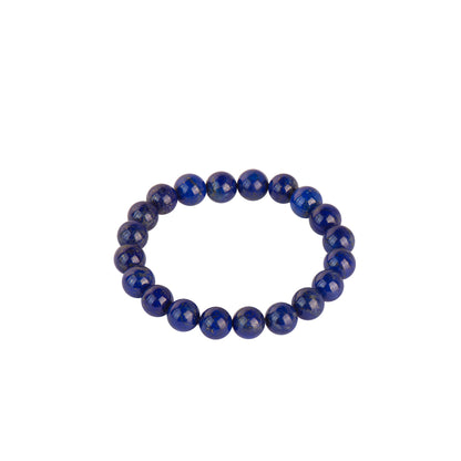 10mm Pure Lapis Lazuli Beads Bracelet