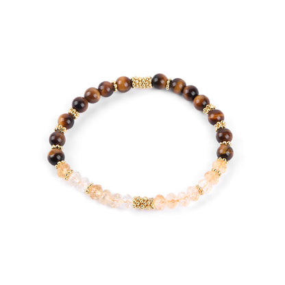 Tiger Eye Citrine Bracelet