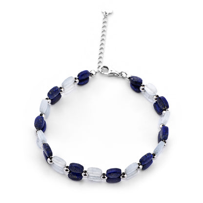 Lapis Lazuli Beaded Bracelet