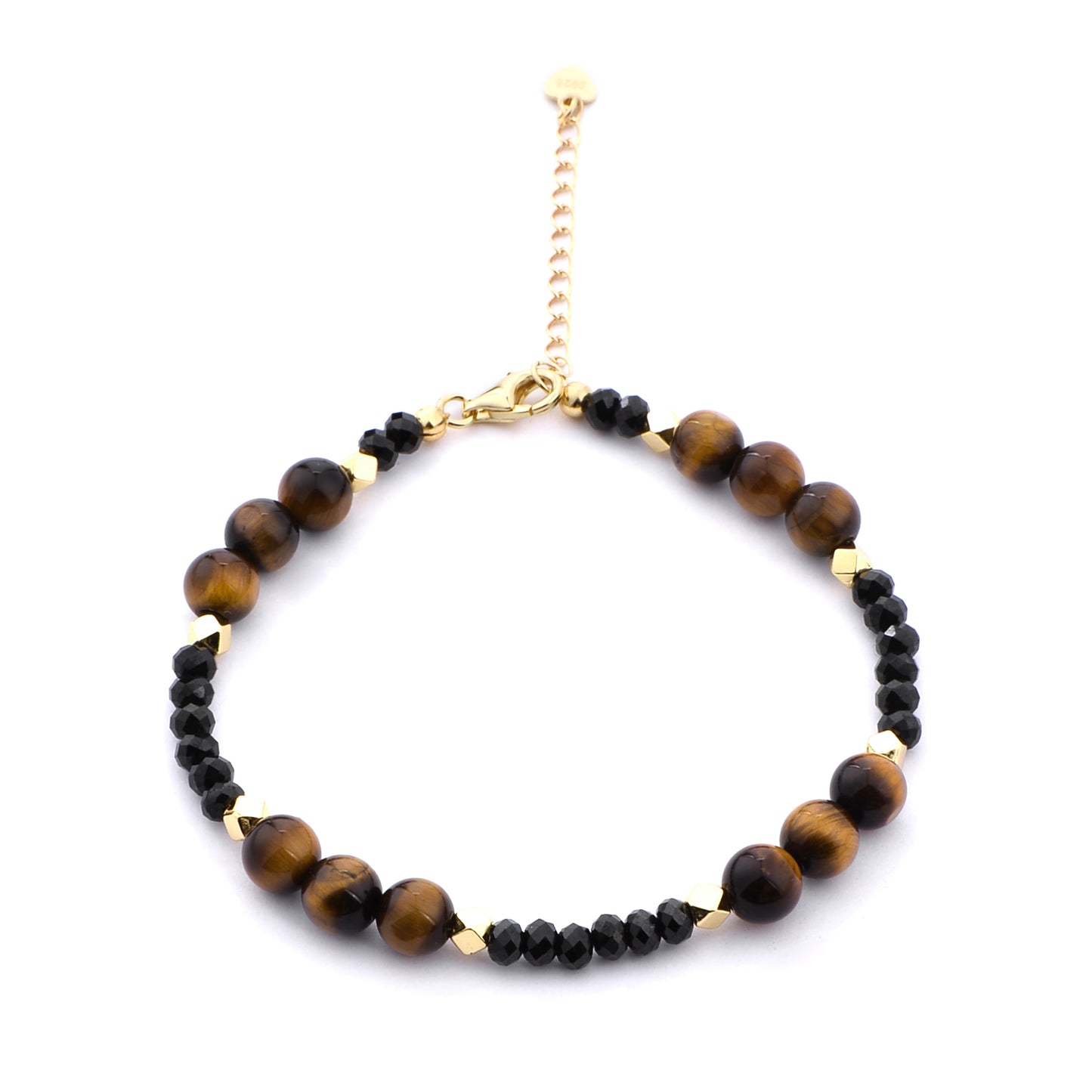 Tiger Eye Black Spinel Bracelet