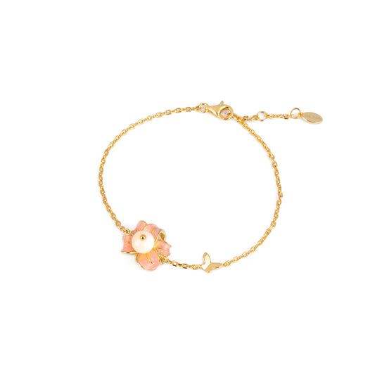 Bracelet Nacre Fleur De Cerisier