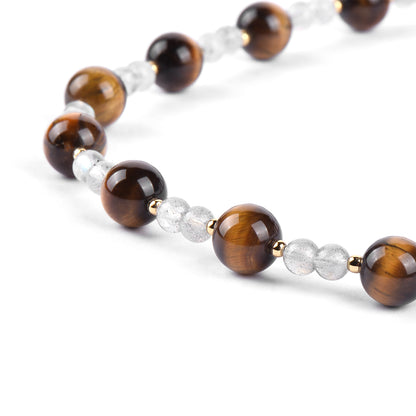 Tiger Eye Labradorite Necklace