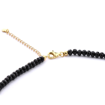 Tiger Eye Black Spinel Necklace